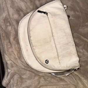lululemon athletica Cream Crossbody Bag
